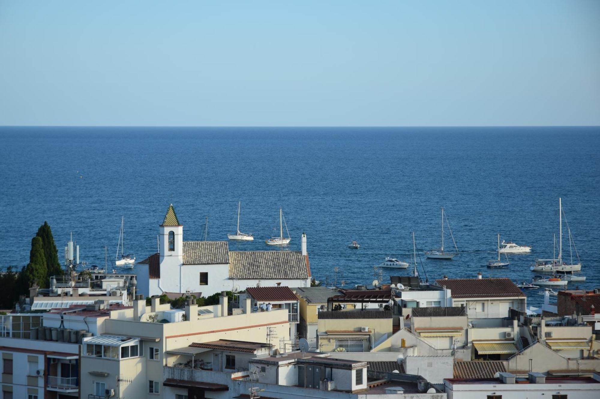 Apartamento Marinero, Vistas Impresionantes. 시체스 외부 사진