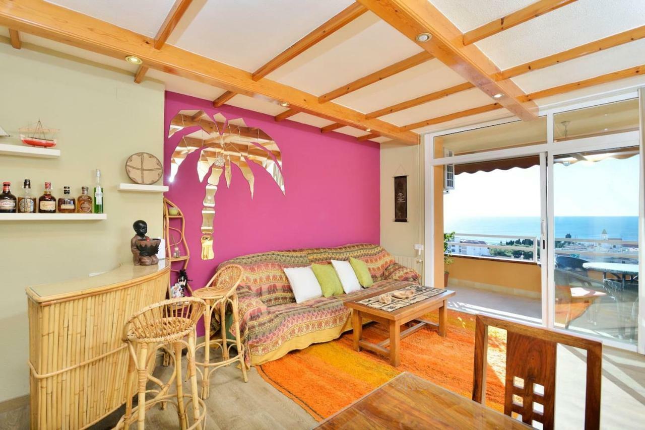 Apartamento Marinero, Vistas Impresionantes. 시체스 외부 사진