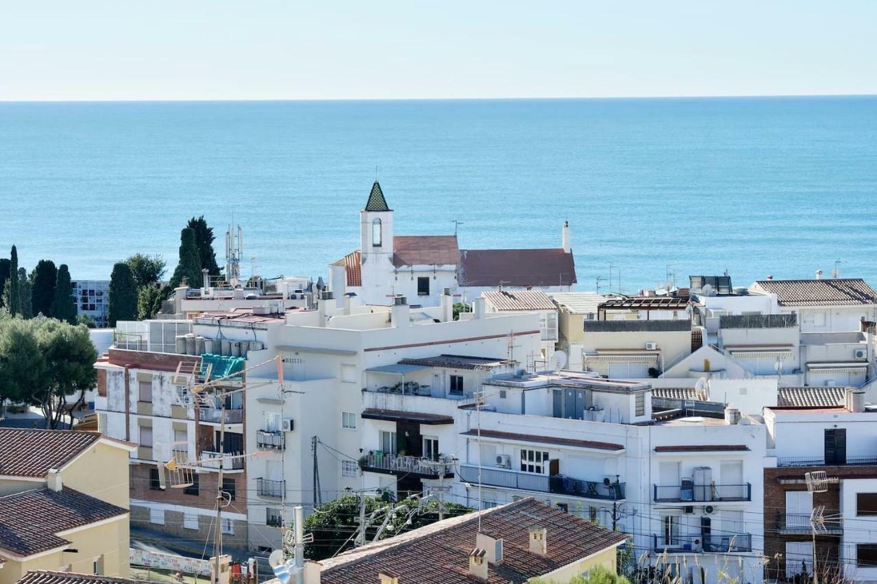 Apartamento Marinero, Vistas Impresionantes. 시체스 외부 사진