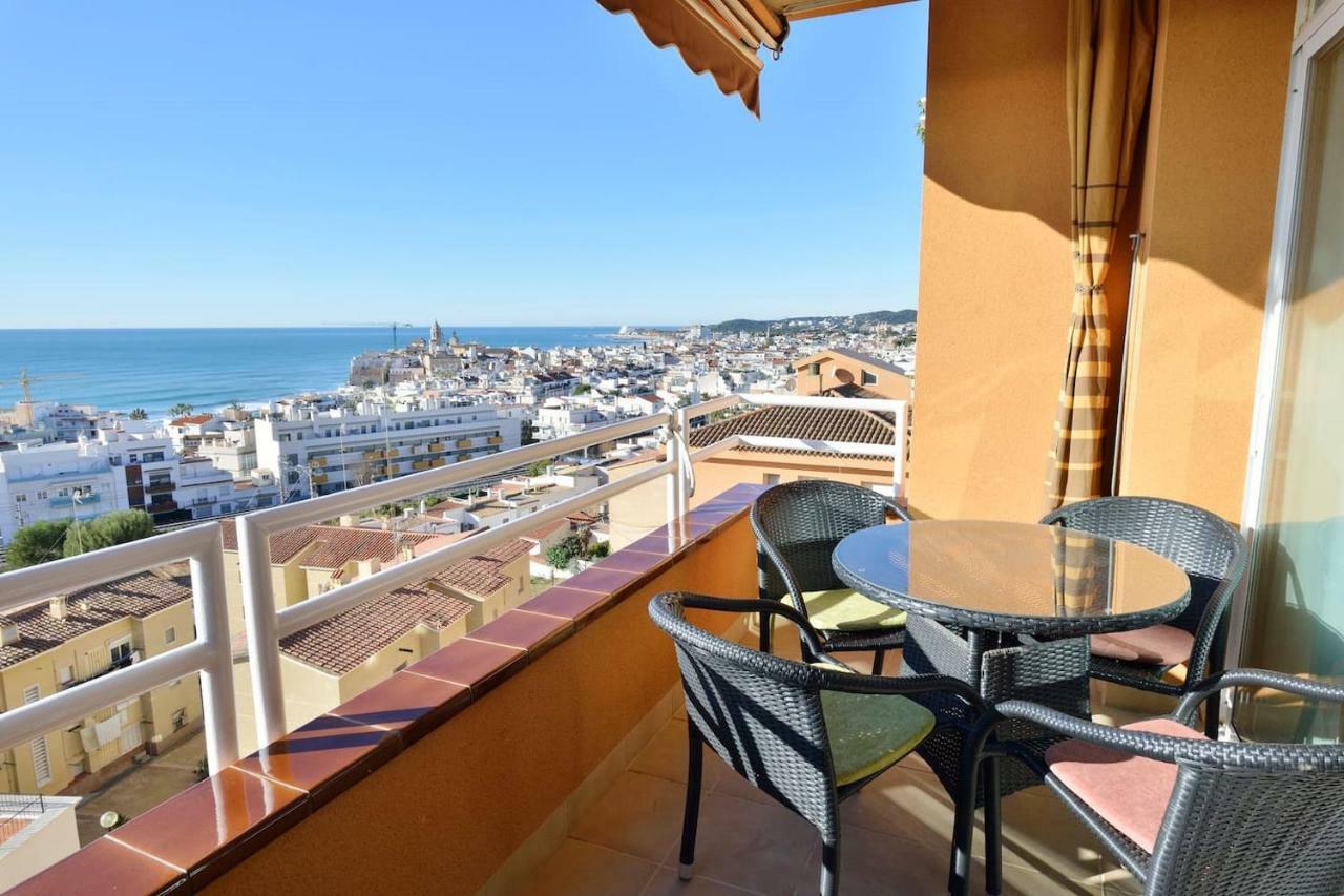 Apartamento Marinero, Vistas Impresionantes. 시체스 외부 사진