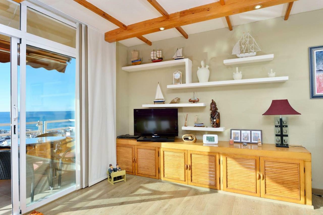 Apartamento Marinero, Vistas Impresionantes. 시체스 외부 사진